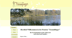 Desktop Screenshot of pension-traumfaenger.de